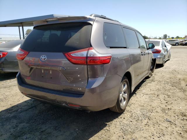 Photo 3 VIN: 5TDKZ3DC7KS006270 - TOYOTA SIENNA LE 