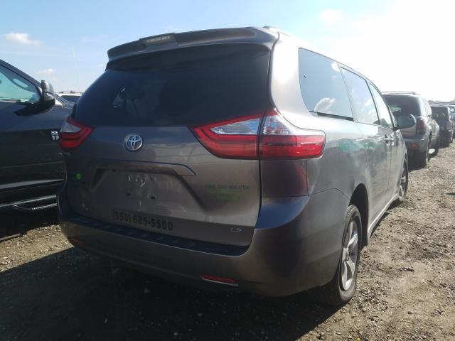 Photo 3 VIN: 5TDKZ3DC7KS016412 - TOYOTA SIENNA LE 