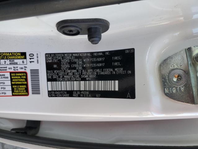 Photo 12 VIN: 5TDKZ3DC7LS081469 - TOYOTA SIENNA LE 