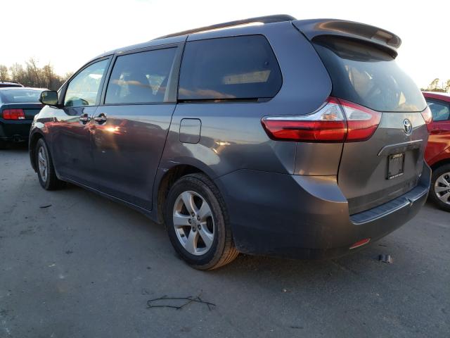 Photo 2 VIN: 5TDKZ3DC8HS789995 - TOYOTA SIENNA LE 