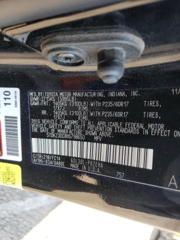 Photo 9 VIN: 5TDKZ3DC8HS798650 - TOYOTA SIENNA LE 