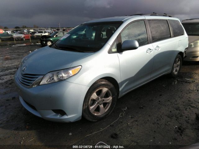 Photo 1 VIN: 5TDKZ3DC8HS831484 - TOYOTA SIENNA 