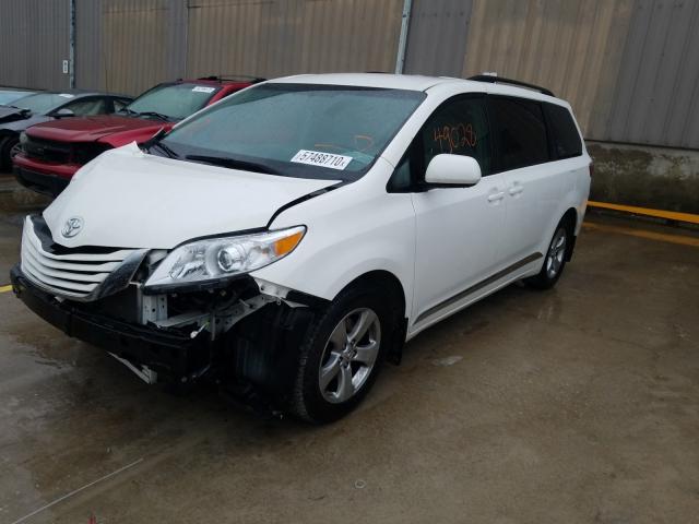 Photo 1 VIN: 5TDKZ3DC8HS854618 - TOYOTA SIENNA LE 