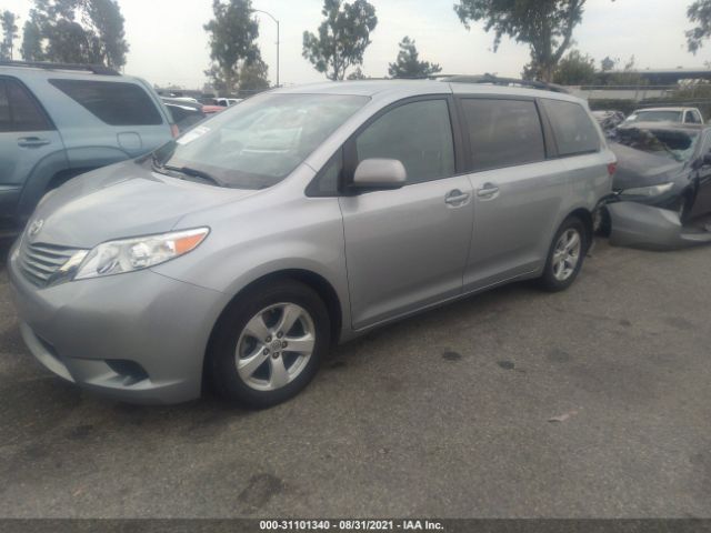 Photo 1 VIN: 5TDKZ3DC8HS877431 - TOYOTA SIENNA 