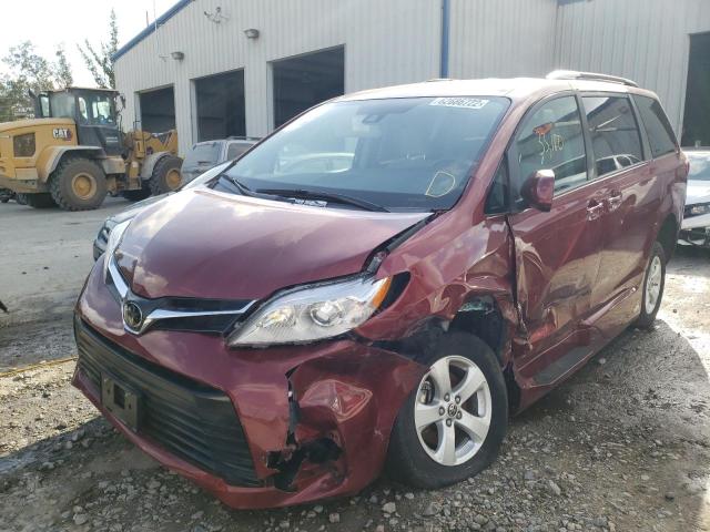 Photo 1 VIN: 5TDKZ3DC8LS057200 - TOYOTA SIENNA LE 