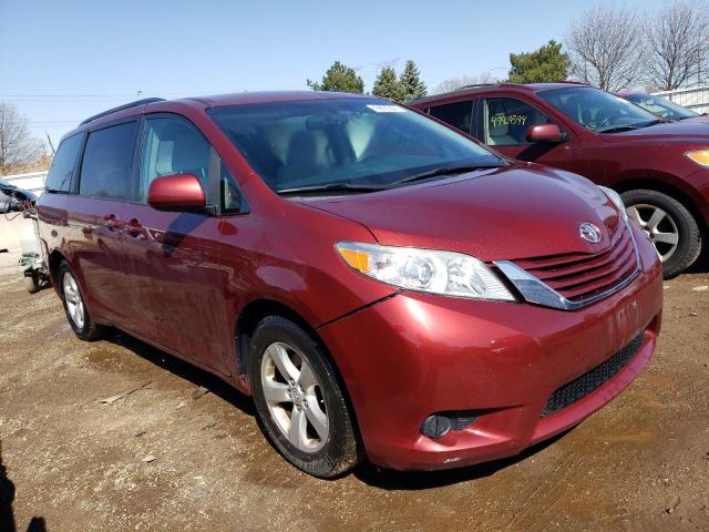 Photo 3 VIN: 5TDKZ3DC9HS872416 - TOYOTA SIENNA LE 