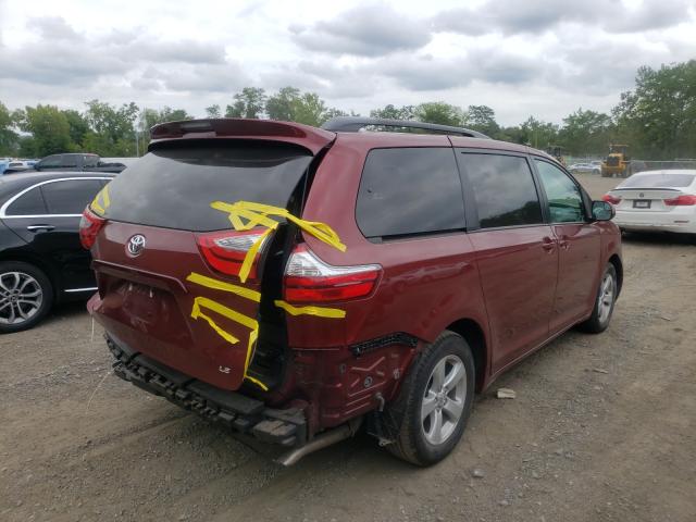 Photo 3 VIN: 5TDKZ3DC9HS893637 - TOYOTA SIENNA LE 