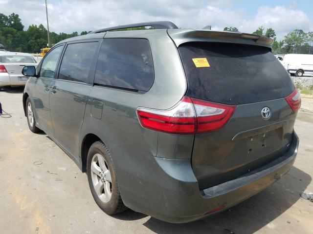 Photo 2 VIN: 5TDKZ3DC9JS906425 - TOYOTA SIENNA LE 