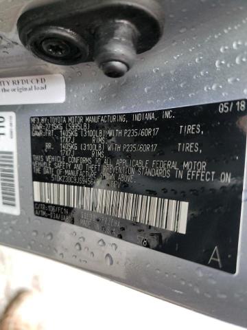 Photo 9 VIN: 5TDKZ3DC9JS945645 - TOYOTA SIENNA LE 