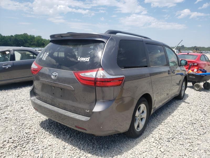 Photo 3 VIN: 5TDKZ3DCXHS823144 - TOYOTA SIENNA LE 