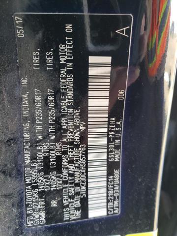 Photo 12 VIN: 5TDKZ3DCXHS857763 - TOYOTA SIENNA LE 