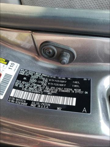 Photo 9 VIN: 5TDKZ3DCXHS865412 - TOYOTA SIENNA LE 