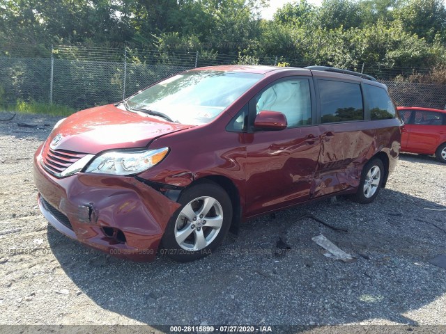 Photo 1 VIN: 5TDKZ3DCXHS866012 - TOYOTA SIENNA 