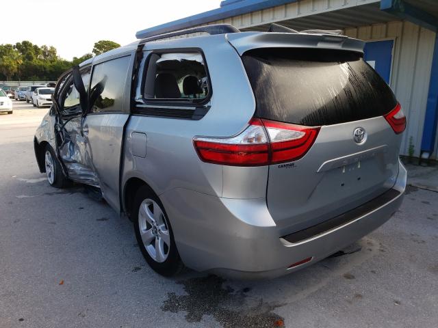 Photo 2 VIN: 5TDKZ3DCXKS991034 - TOYOTA SIENNA LE 