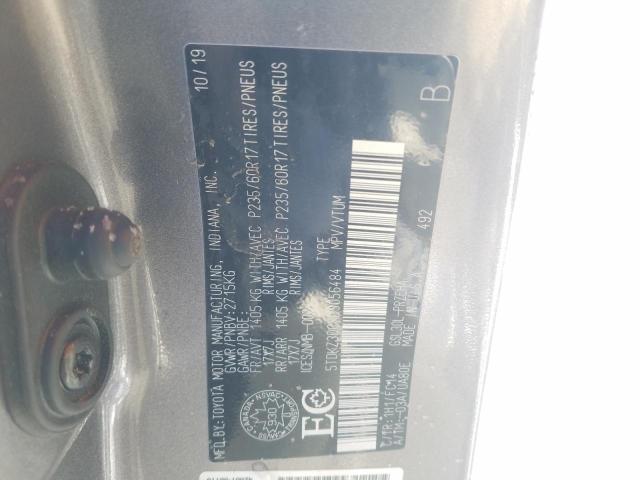 Photo 12 VIN: 5TDKZ3DCXLS056484 - TOYOTA SIENNA LE 