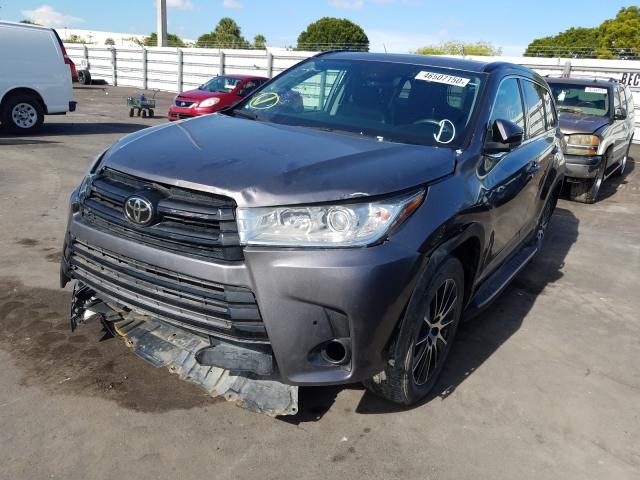 Photo 1 VIN: 5TDKZRFH0JS530287 - TOYOTA HIGHLANDER 