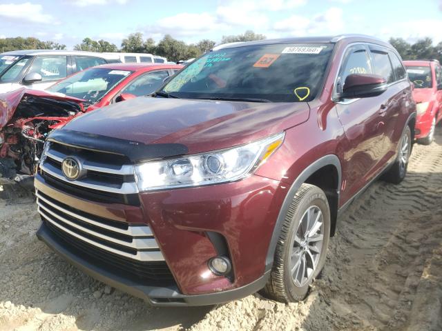 Photo 1 VIN: 5TDKZRFH0KS302940 - TOYOTA HIGHLANDER 