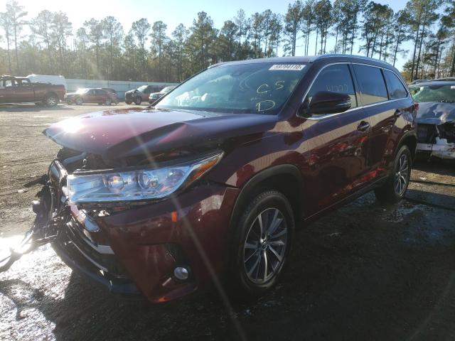 Photo 1 VIN: 5TDKZRFH1HS220093 - TOYOTA HIGHLANDER 