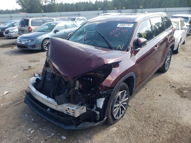 Photo 1 VIN: 5TDKZRFH1JS236445 - TOYOTA HIGHLANDER 