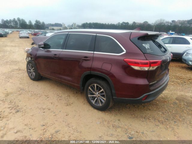 Photo 2 VIN: 5TDKZRFH1JS268876 - TOYOTA HIGHLANDER 