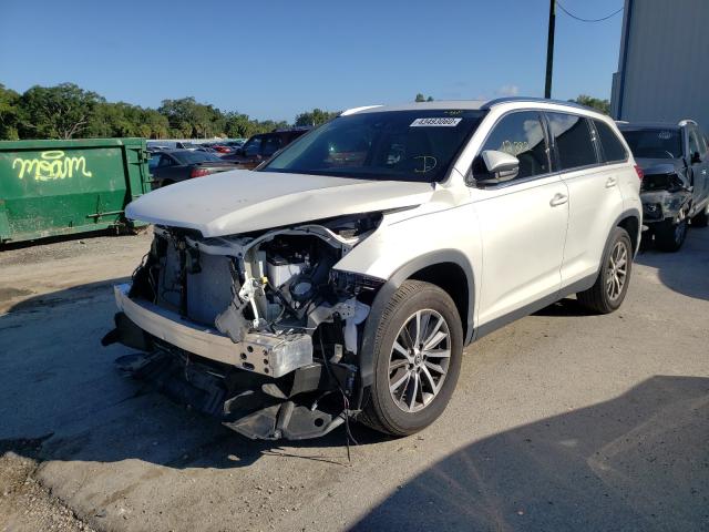 Photo 1 VIN: 5TDKZRFH1KS558438 - TOYOTA HIGHLANDER 