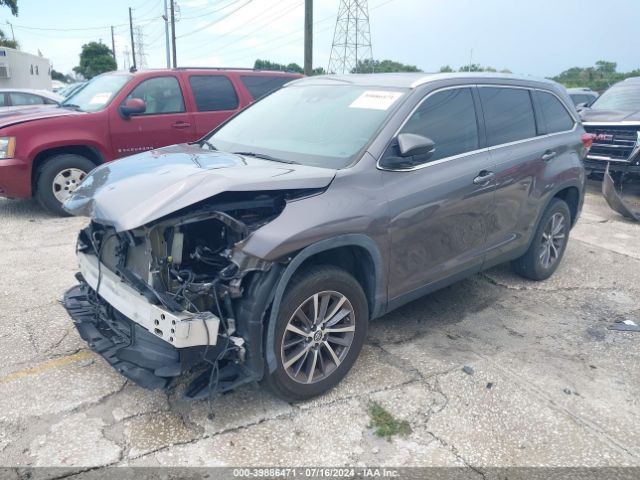 Photo 1 VIN: 5TDKZRFH1KS560318 - TOYOTA HIGHLANDER 