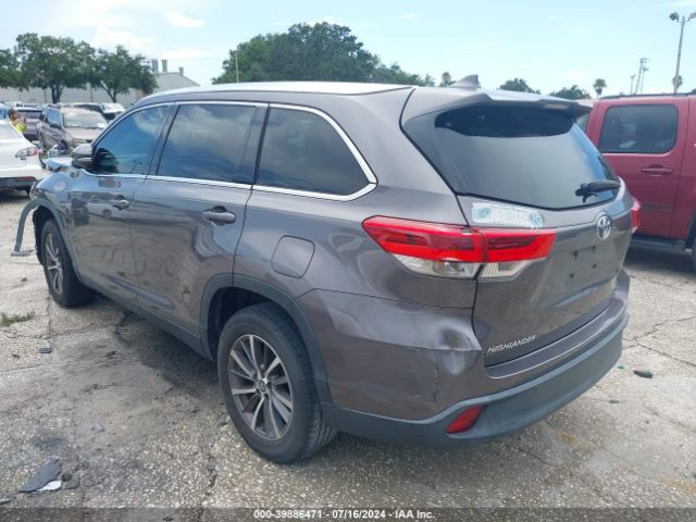 Photo 2 VIN: 5TDKZRFH1KS560318 - TOYOTA HIGHLANDER 