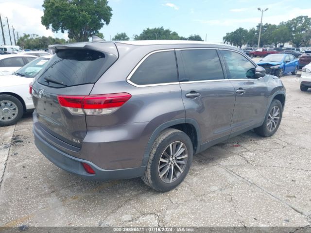 Photo 3 VIN: 5TDKZRFH1KS560318 - TOYOTA HIGHLANDER 