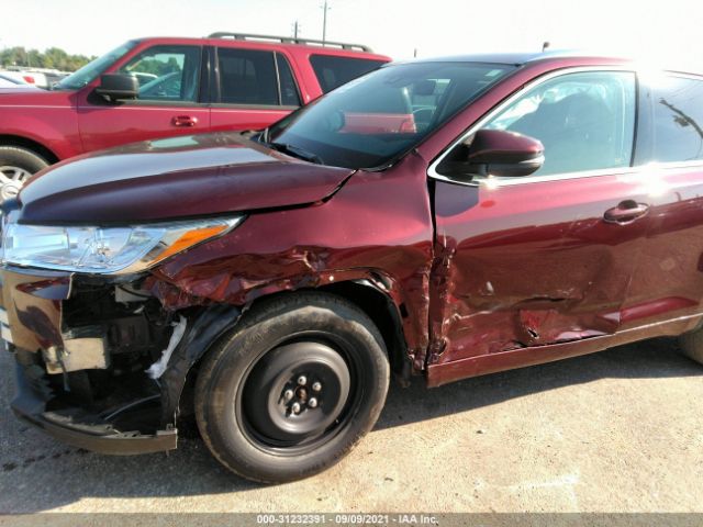 Photo 5 VIN: 5TDKZRFH2JS281409 - TOYOTA HIGHLANDER 