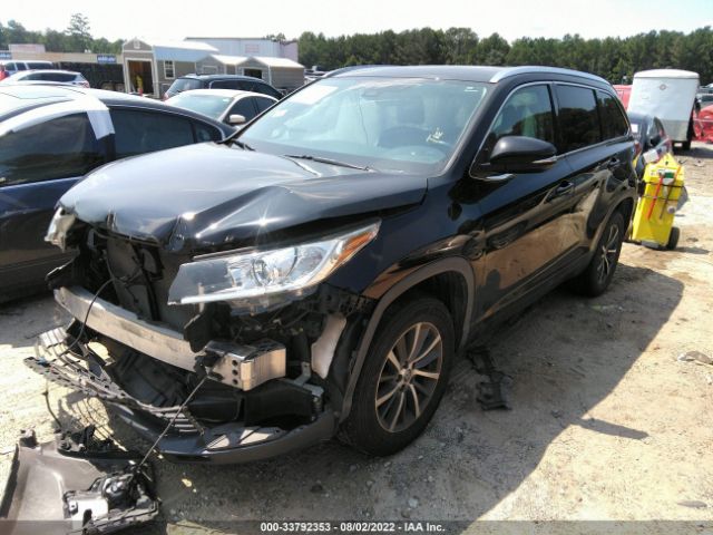 Photo 1 VIN: 5TDKZRFH2JS538181 - TOYOTA HIGHLANDER 