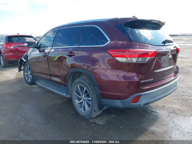 Photo 2 VIN: 5TDKZRFH2KS294095 - TOYOTA HIGHLANDER 