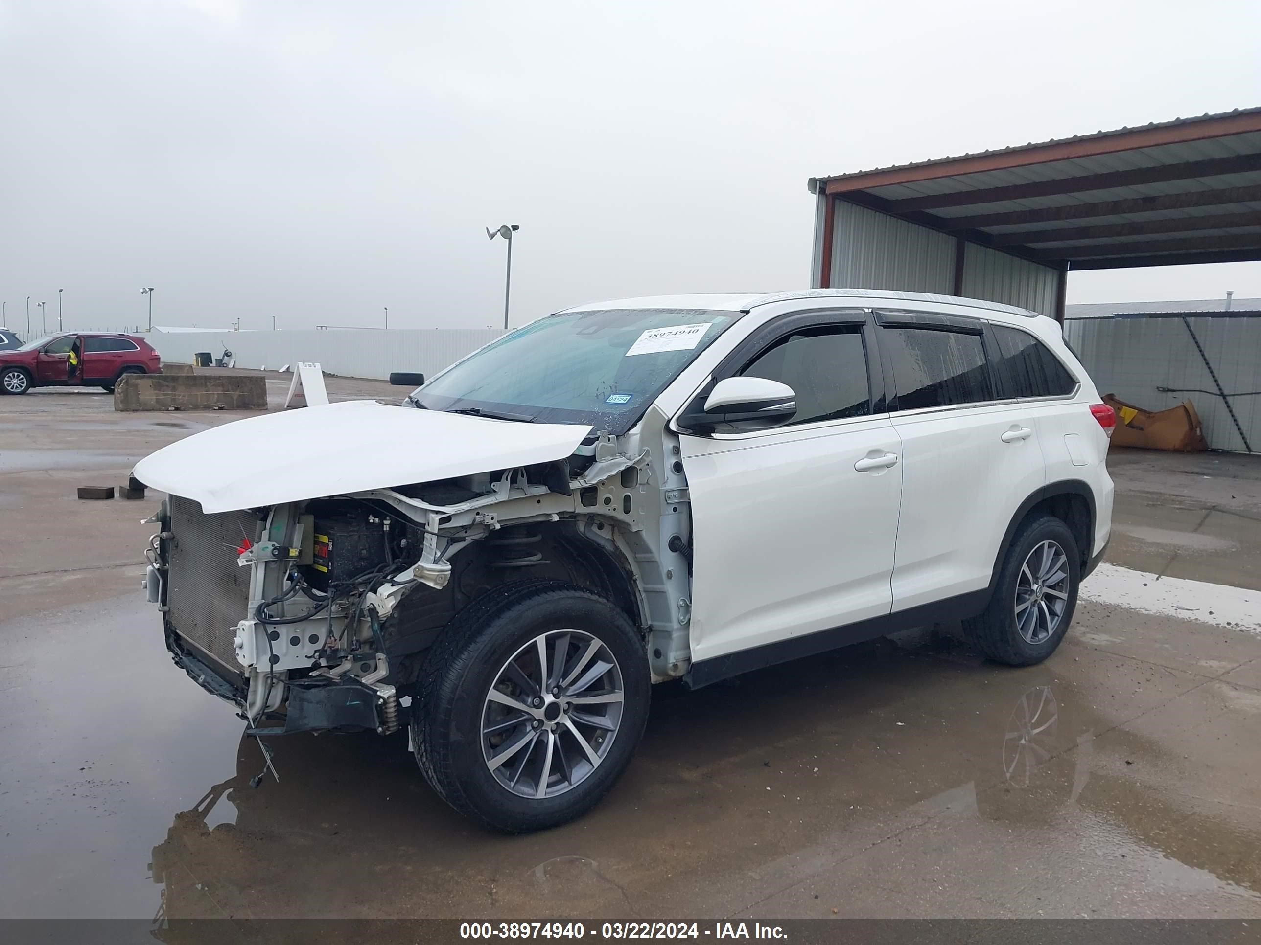 Photo 17 VIN: 5TDKZRFH4KS558451 - TOYOTA HIGHLANDER 