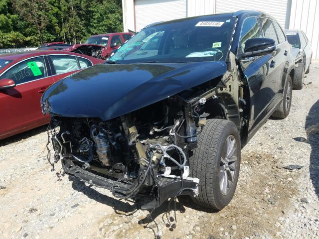 Photo 1 VIN: 5TDKZRFH4KS568719 - TOYOTA HIGHLANDER 