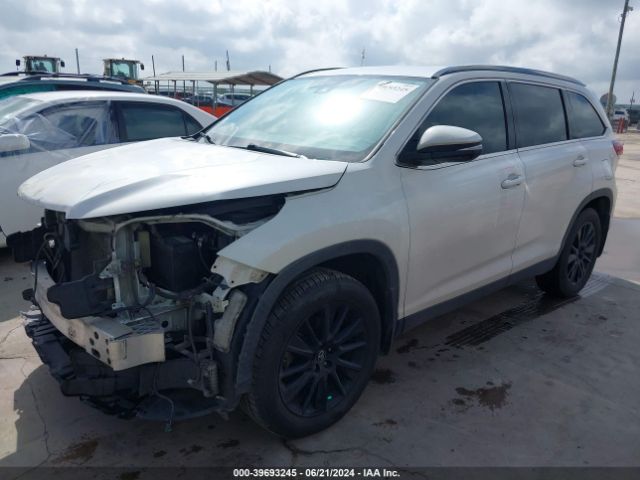 Photo 1 VIN: 5TDKZRFH4KS574066 - TOYOTA HIGHLANDER 