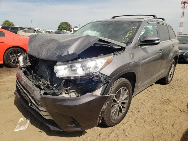 Photo 1 VIN: 5TDKZRFH6JS549412 - TOYOTA HIGHLANDER 