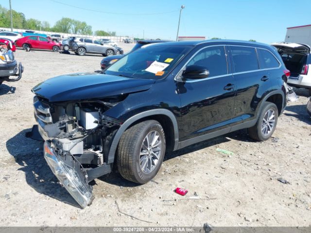 Photo 1 VIN: 5TDKZRFH6KS316485 - TOYOTA HIGHLANDER 