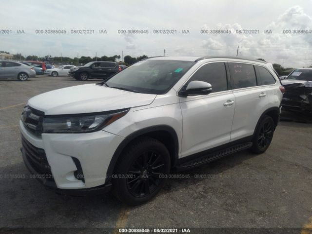 Photo 1 VIN: 5TDKZRFH6KS355271 - TOYOTA HIGHLANDER 