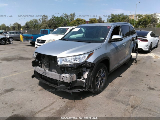 Photo 1 VIN: 5TDKZRFH6KS560301 - TOYOTA HIGHLANDER 