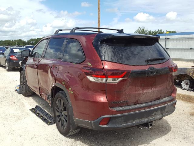 Photo 2 VIN: 5TDKZRFH7KS325227 - TOYOTA HIGHLANDER 