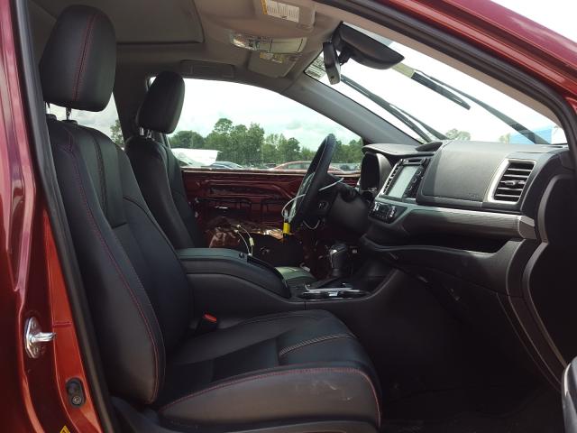 Photo 4 VIN: 5TDKZRFH7KS325227 - TOYOTA HIGHLANDER 