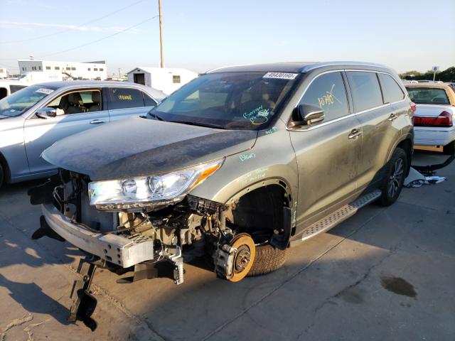 Photo 1 VIN: 5TDKZRFH7KS339046 - TOYOTA HIGHLANDER 