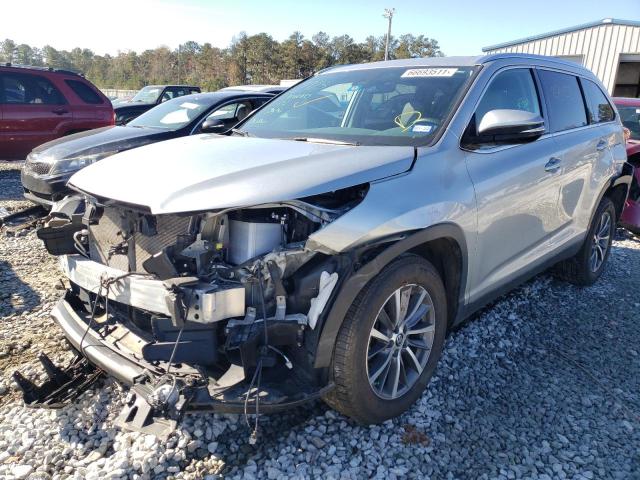 Photo 1 VIN: 5TDKZRFH7KS561196 - TOYOTA HIGHLANDER 