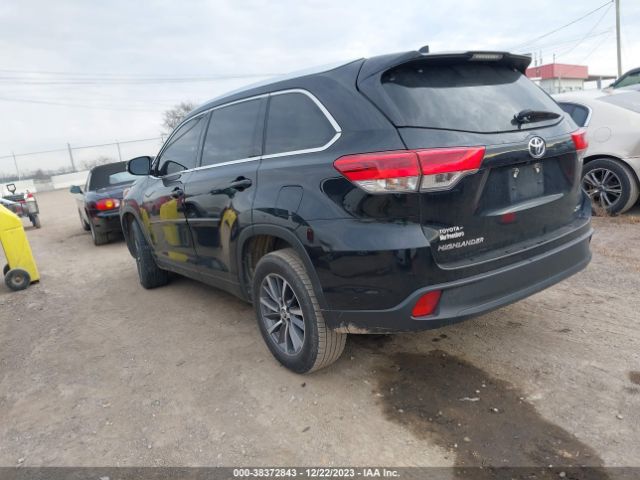 Photo 2 VIN: 5TDKZRFH7KS563157 - TOYOTA HIGHLANDER 