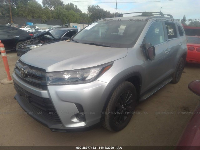 Photo 1 VIN: 5TDKZRFH7KS564289 - TOYOTA HIGHLANDER 