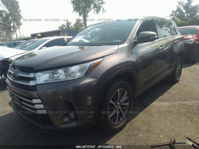 Photo 1 VIN: 5TDKZRFH7KS571727 - TOYOTA HIGHLANDER 