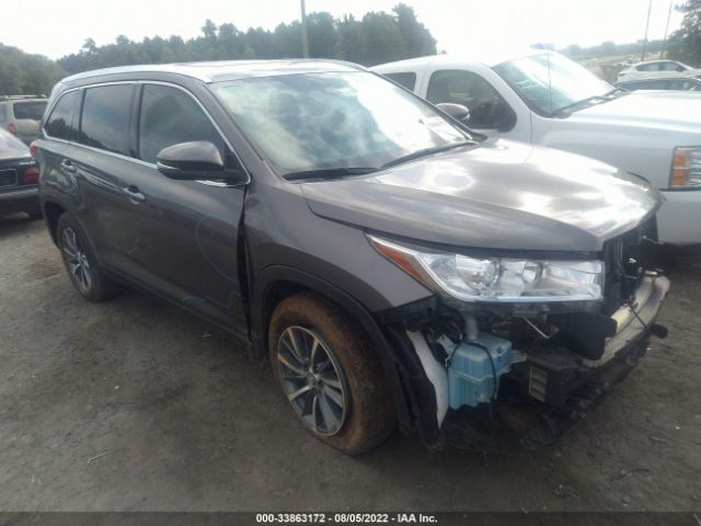 Photo 0 VIN: 5TDKZRFH7KS572568 - TOYOTA HIGHLANDER 