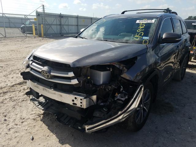 Photo 1 VIN: 5TDKZRFH8JS537620 - TOYOTA HIGHLANDER 