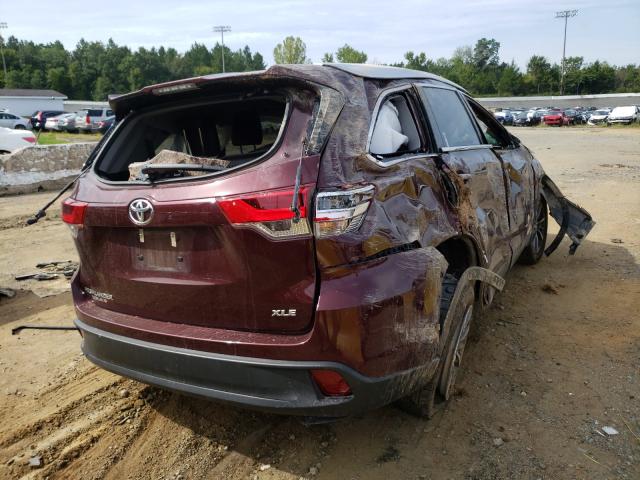 Photo 3 VIN: 5TDKZRFH8KS313197 - TOYOTA HIGHLANDER 