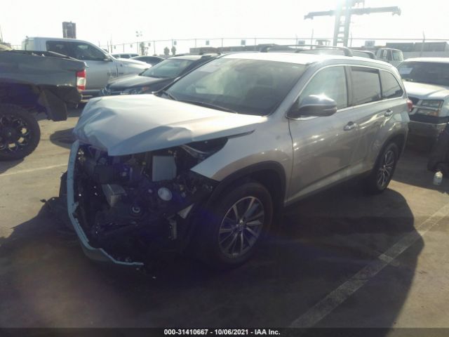 Photo 1 VIN: 5TDKZRFH8KS572854 - TOYOTA HIGHLANDER 