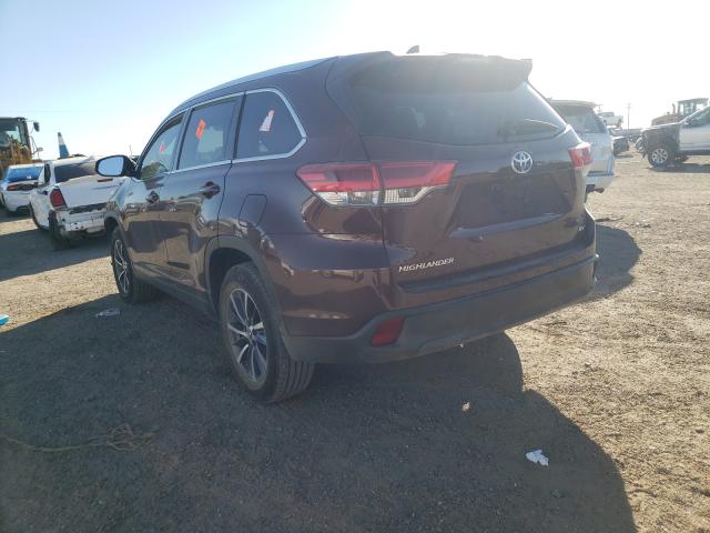 Photo 2 VIN: 5TDKZRFH9KS332602 - TOYOTA HIGHLANDER 